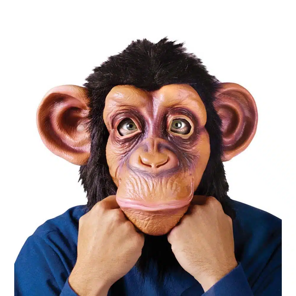 Comical Chimp Mask - carnivalstore.de