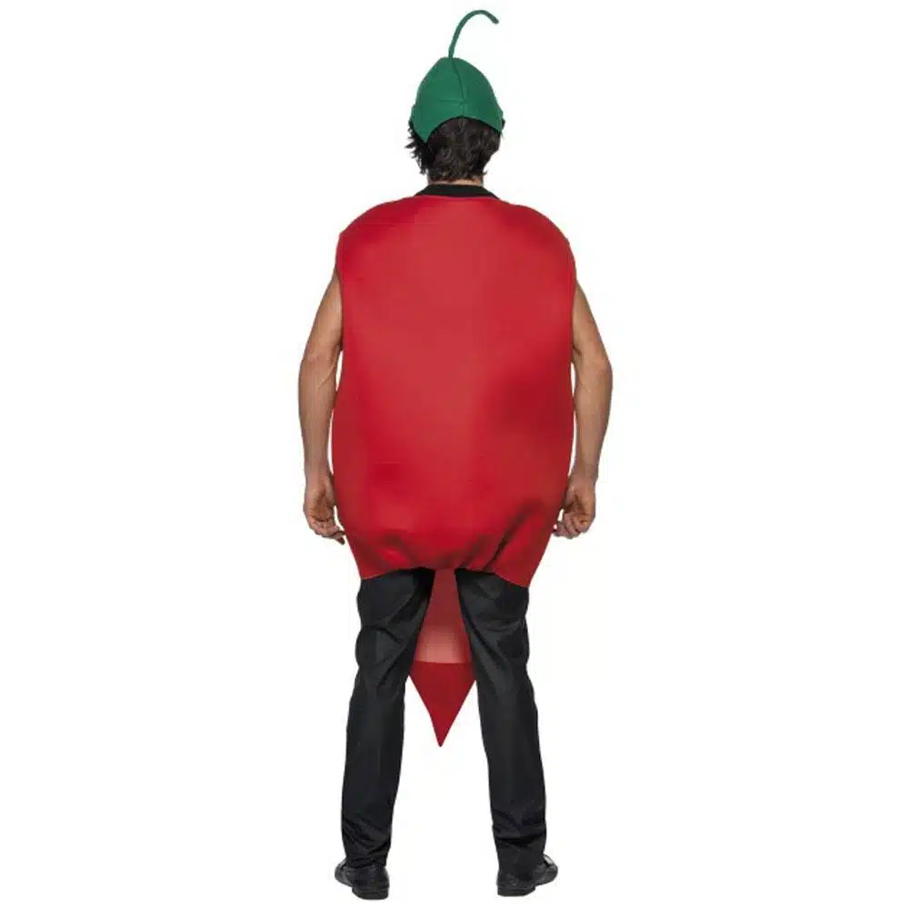 Peperoni-Kostüm für Erwachsene | Chilli Pepper Costume, Red Hot - carnivalstore.de