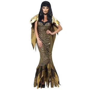 Damen Dunkle Cleopatra Kostüm | Éadaí Cleopatra Dorcha na mBan - carnivalstore.de