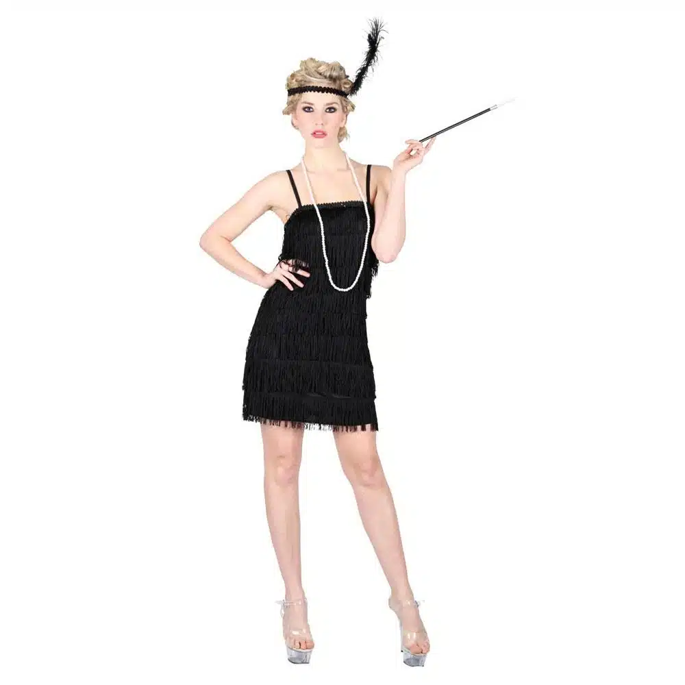 Showtime Flapper Girl Black - Carnival Store GmbH