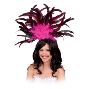 Carnival Headdress Pink - carnivalstore.de