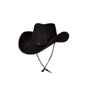 Vintage Cowboy Hat Carnival Hat Carnival Hat Black 80s 90s 