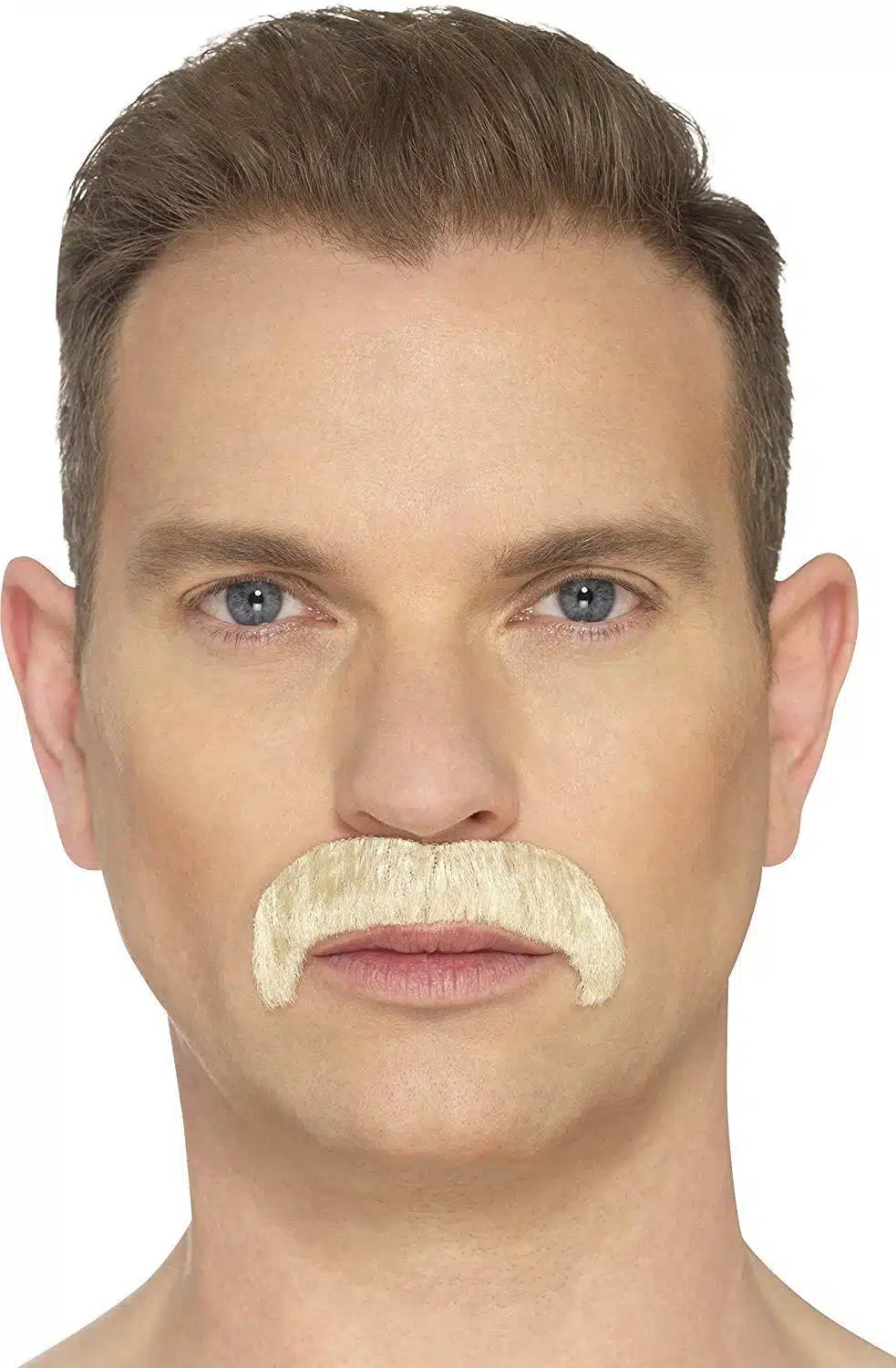 Das Hufeisen Schnurrbart | The Horseshoe Moustache Blonde Hand Knotted - carnivalstore.de