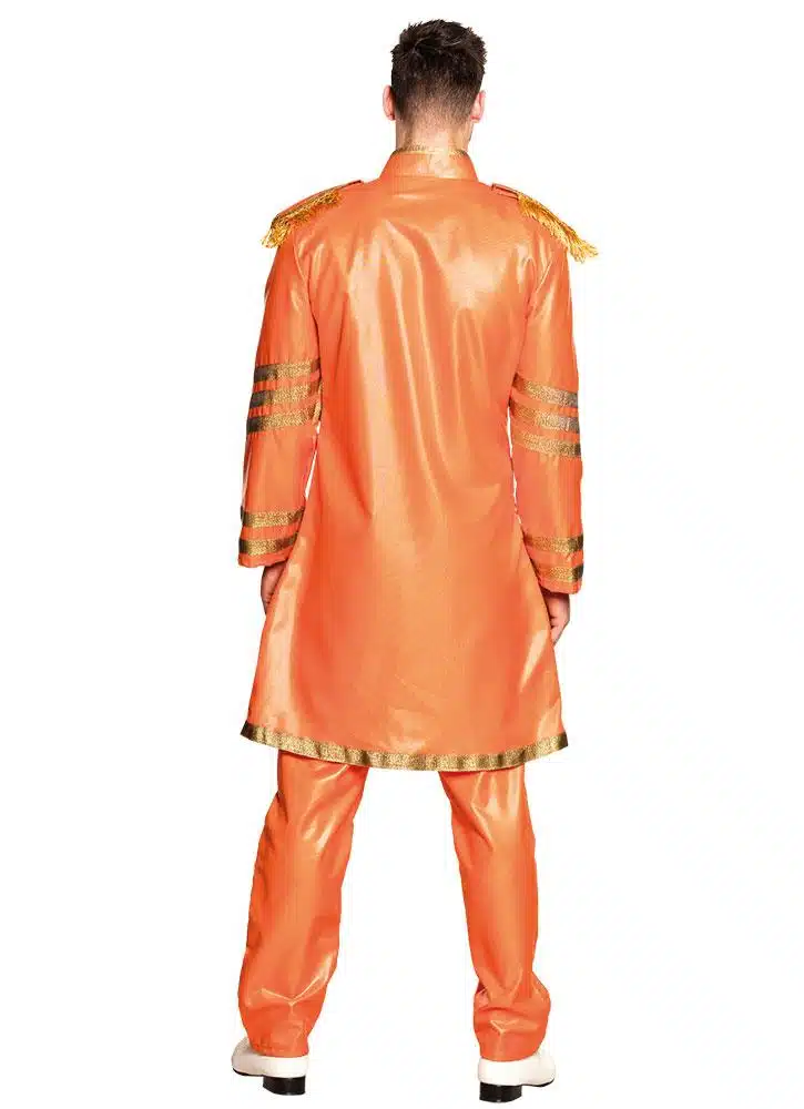 Sergent Papper Costume Orange - Carnival Store GmbH