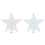 Christmas Tree Topper – Star Glitter Forest Frost