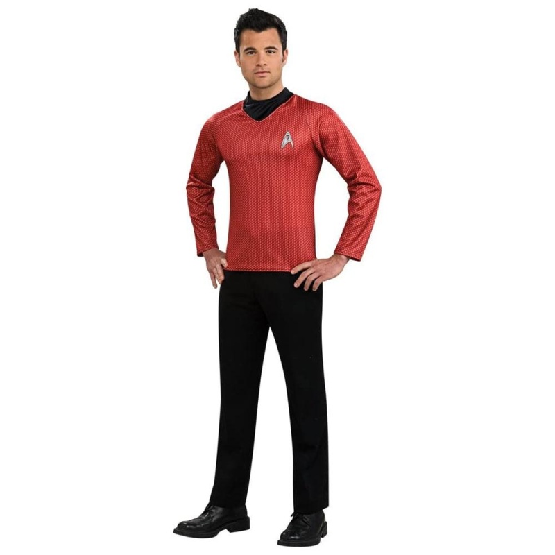 Official Star Trek Red Shirt Fancy Dress