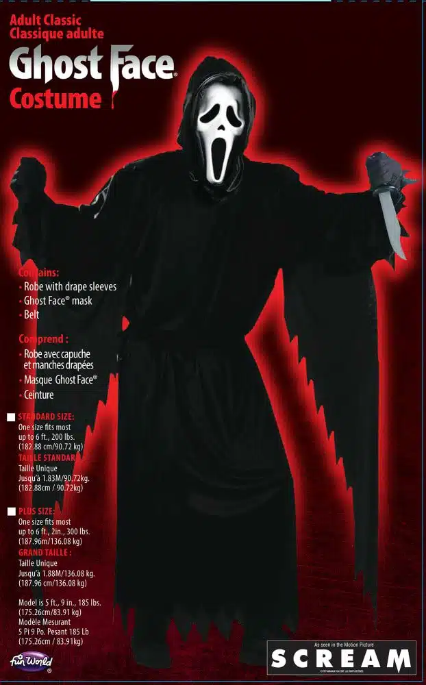 Ghost Face® Classic Adult (One Size)