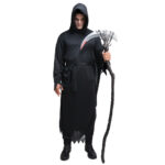 Deluxe 5ft Tree Branch Scythe - Realistic Grim Reaper Prop for Halloween