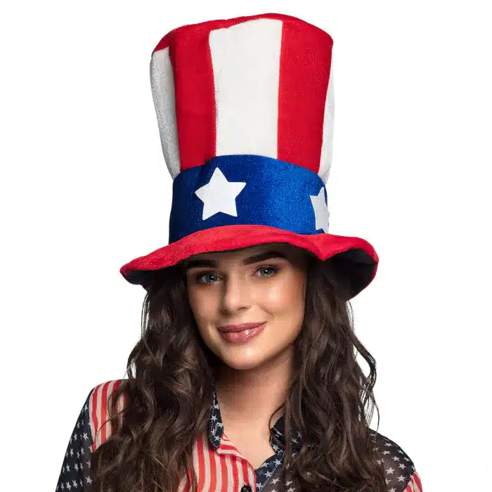 Uncle Sam Hut Sterne Streifen Amerika Design