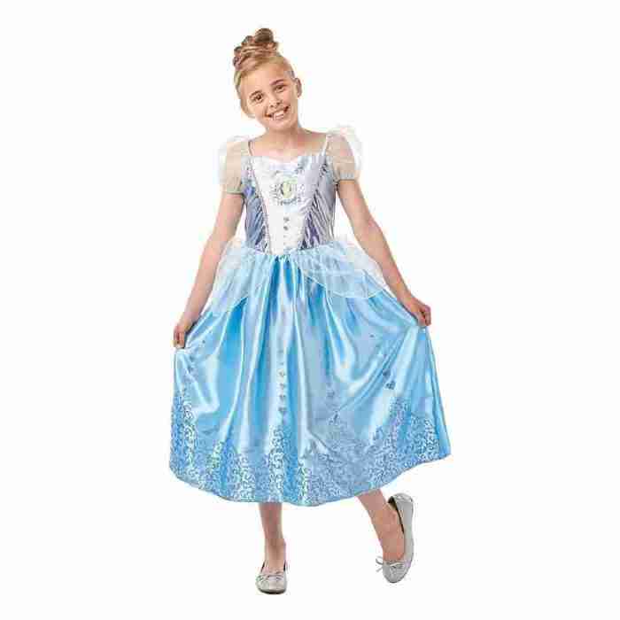 Cinderella Kostüm Kinder blau Märchen Prinzessin Verkleidung