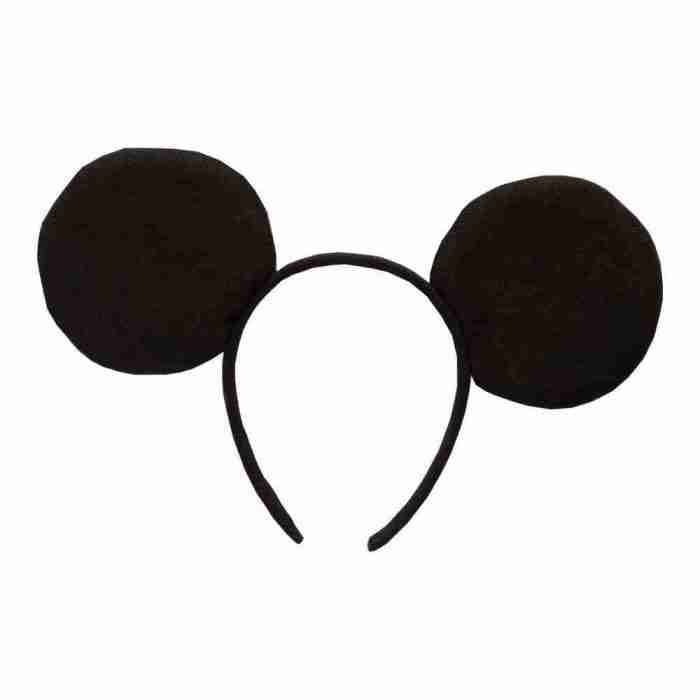 Mickey Mouse Haarreif mit Plüschohren für Kleinkinder