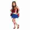 Wonder Woman Kinderkostüm Rubies rot blau Superhelden Verkleidung