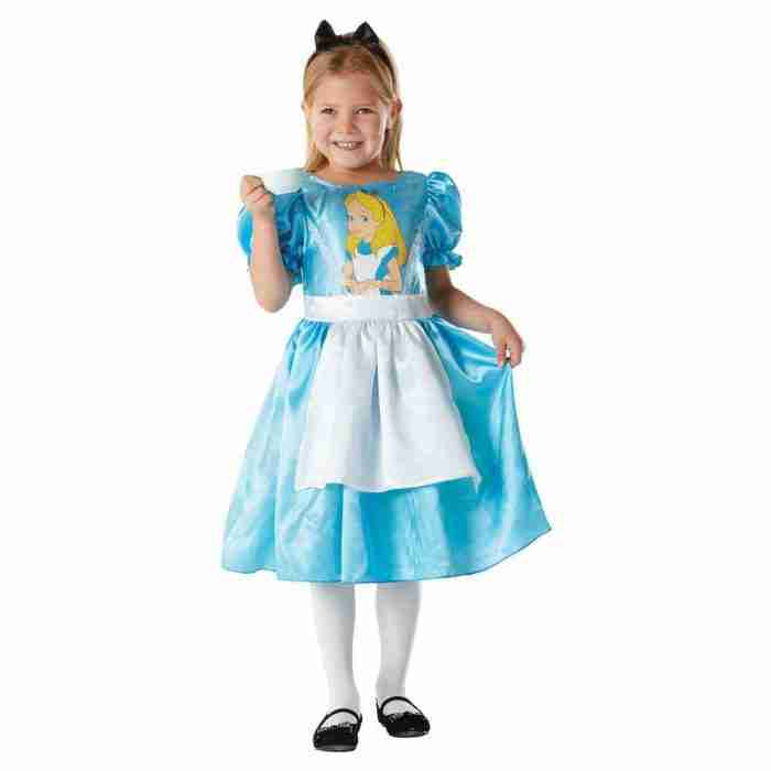 Alice im Wunderland Kostüm Kinder - Klassisches blaues Märchenkostüm - carnivalstore.de