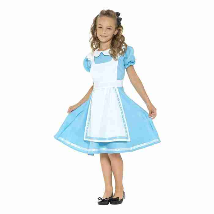 Märchen Prinzessin Kostüm für Teenager Mädchen in Blau