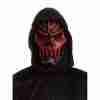 Krieger Maske Kingdom Warrior schwarz Kostüm Maske für Erwachsene