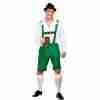 Oktoberfest Kostüm Herren - Bayerische Lederhose mit Hemd und Hut