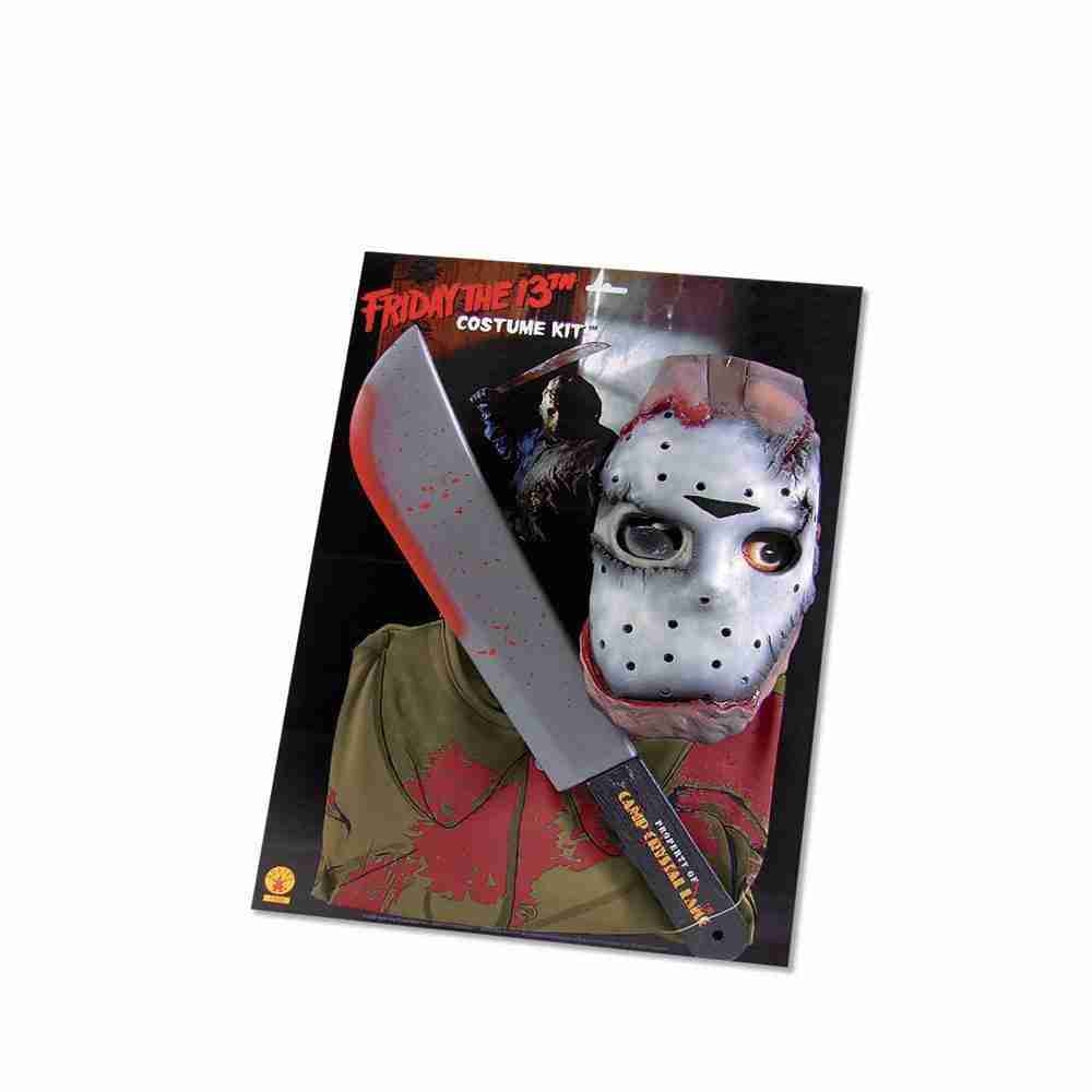 Komplettes Jason Voorhees Kostüm Set Halloween Verkleidung