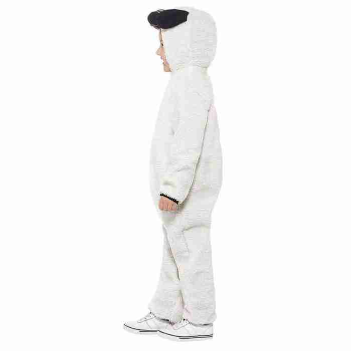 Kinder Schaf Kostüm - Komplettansicht Jumpsuit