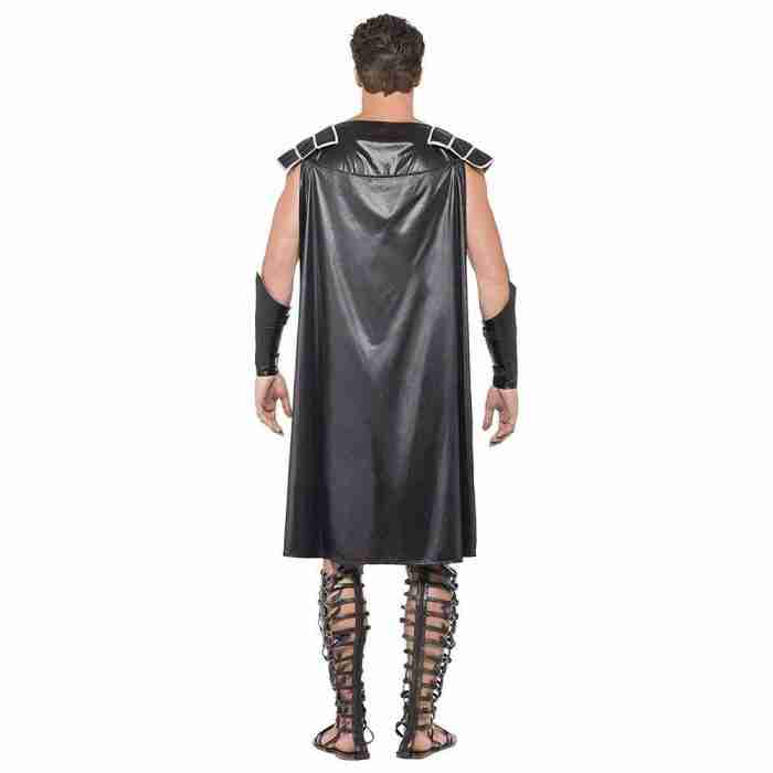 Gladiator Kostüm Herren mit Brustplatte und Umhang