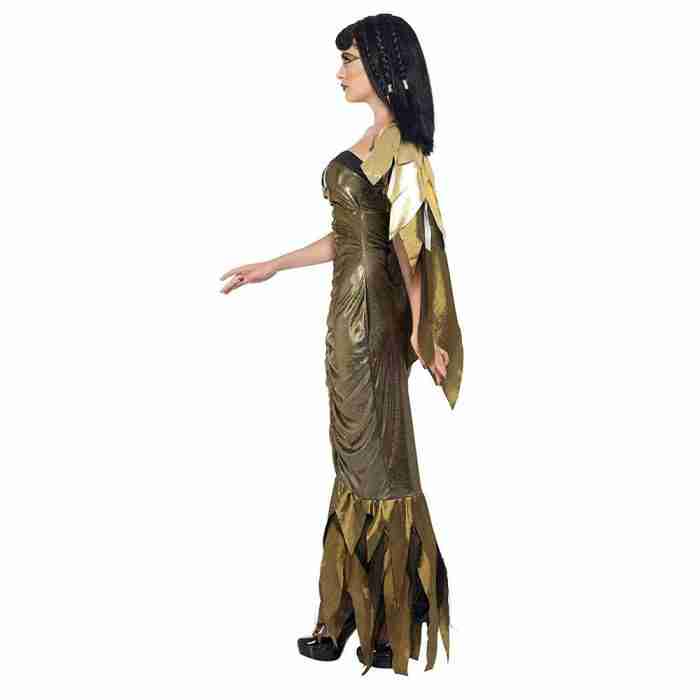 Elegantes Cleopatra Kostüm für Damen in dunklen Tönen