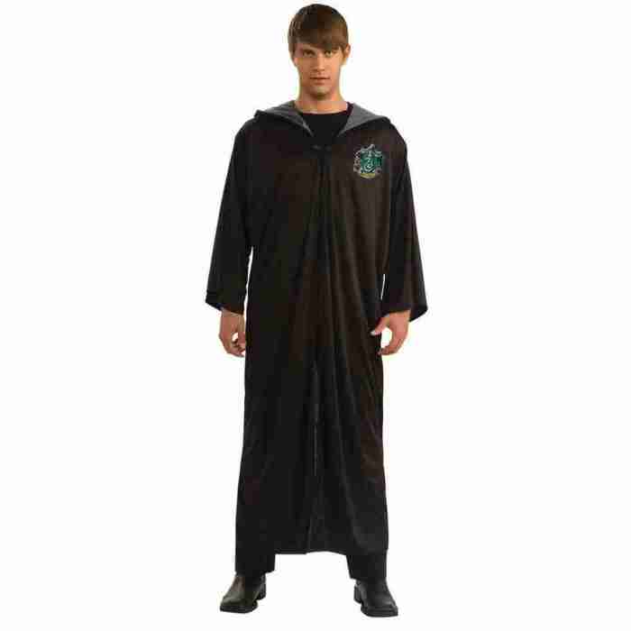 Harry Potter Kostüm Slytherin Robe grün schwarz Erwachsene