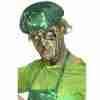 Halloween Schminke Monster Schorf grün Bio Hazard Special Effects Make-up