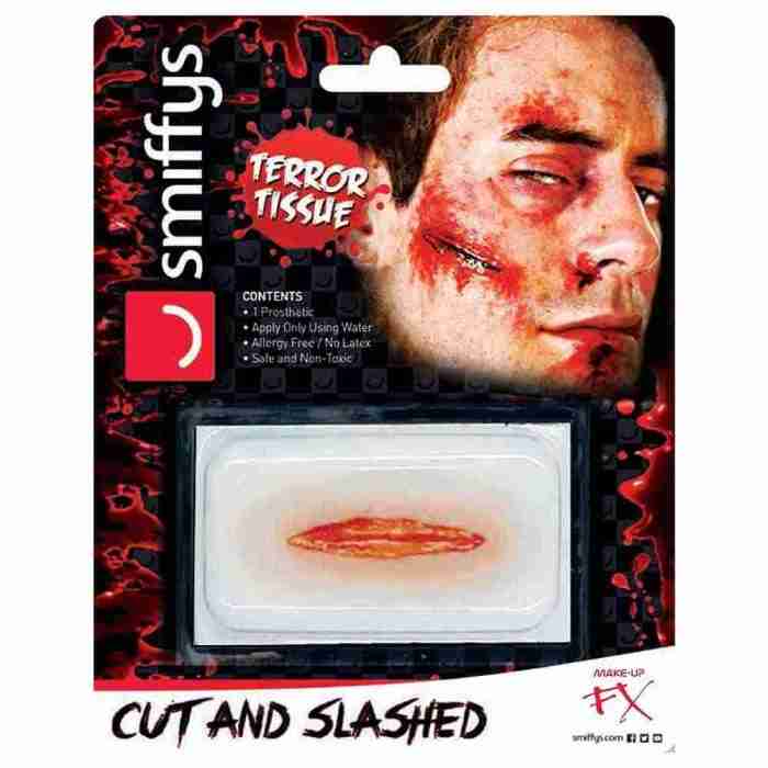 Realistische Horror Wunde Transfer Anwendung Special Effects Makeup