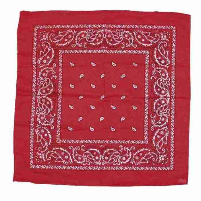 Rotes Western Halstuch Cowboy Bandana Smiffy's Accessoire