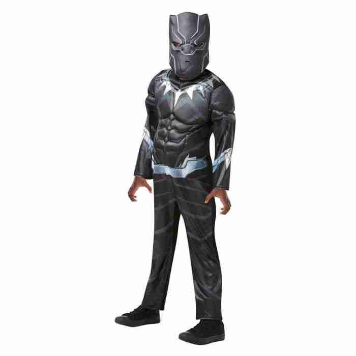 Black Panther Kinderkostüm Deluxe Marvel Superhelden Kostüm - carnivalstore.de