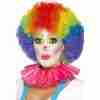 Clown Halskrause Rosa Karneval Accessoire Damen