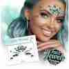 Gesichts Schmuck Mystic Mermaid Face Jewels Meerjungfrau Strasssteine