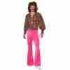 60er Jahre Kostüm Herren Rosa CND Slack Suit - carnivalstore.de