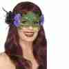 Hexen Augenmaske Schwarz bestickte Spitze Filigran Design Karneval