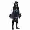 Karnevalskostüm Musketier Herren Navy mit Hut und Handschuhen - carnivalstore.de