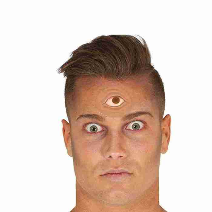 Drittes Auge Latex Narbe mit Kleber Halloween Special Effects Makeup