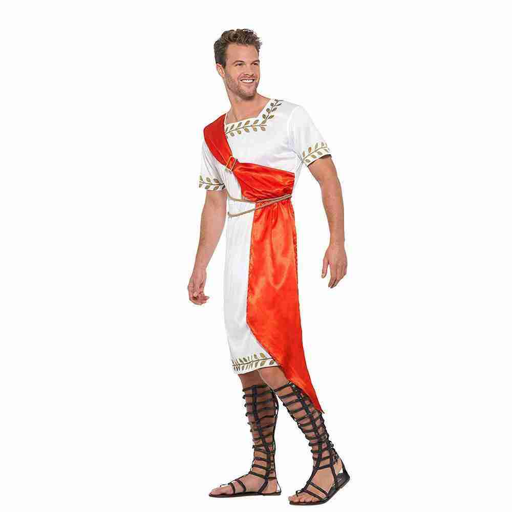 Römischer Senator Kostüm Herren Komplettansicht - carnivalstore.de
