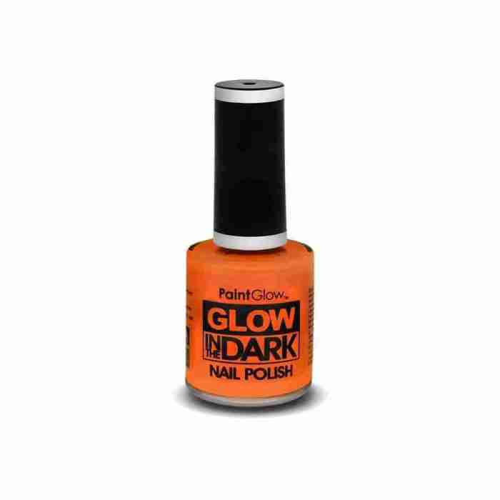 Glow in the Dark Nagellack Orange leuchtender Neon Nagellack