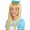 Prinzessin Perücke Blond Wonderland Märchen Kostüm Zubehör