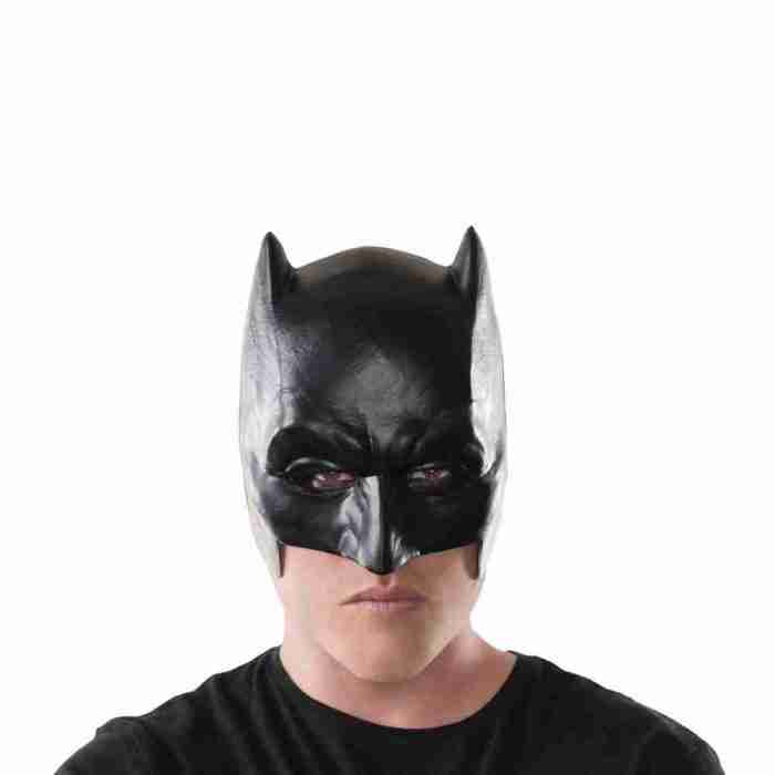 Batman Maske Erwachsene schwarz offiziell lizenziert Superhelden Kostüm