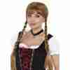 Oktoberfest Choker schwarz mit Edelweiß Bayerisches Fräulein Accessoire