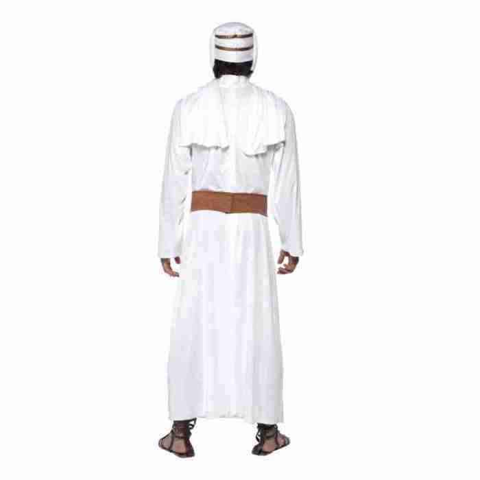 Arabisches Kostüm Lawrence von Arabien Detailansicht mit Kopfschmuck