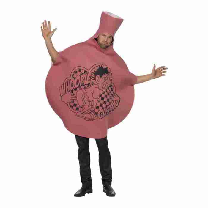 Lustiges Kostüm Whoopie Kissen Rosa Schaumstoff Faschingskostüm