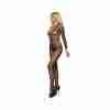 Netz Body Stocking Schwarz Damen verführerisches Dessous