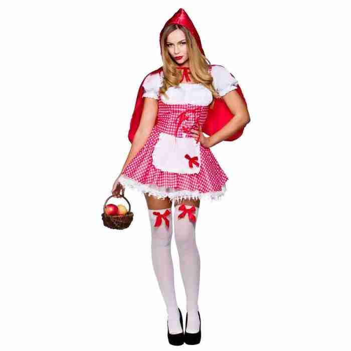 Märchen Faschingskostüm Rotkäppchen Damen Sexy Rot - carnivalstore.de
