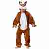 Fuchs Kostüm Kinder - Orange Tierkostüm für Karneval