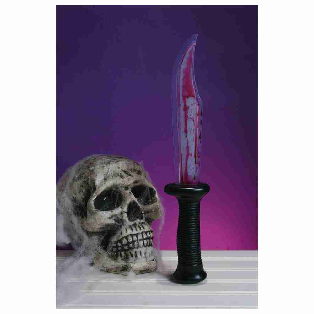 Bloody Blade Messer mit Bluteffekt Halloween Accessoire