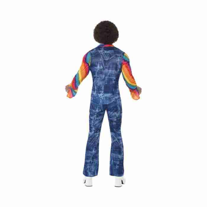 Groovier Dancer Jumpsuit Denim-Look Rückansicht