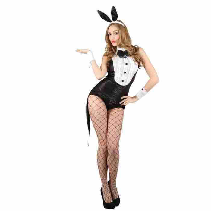 Sexy Häschen Kostüm Damen Hot Hostess - carnivalstore.de