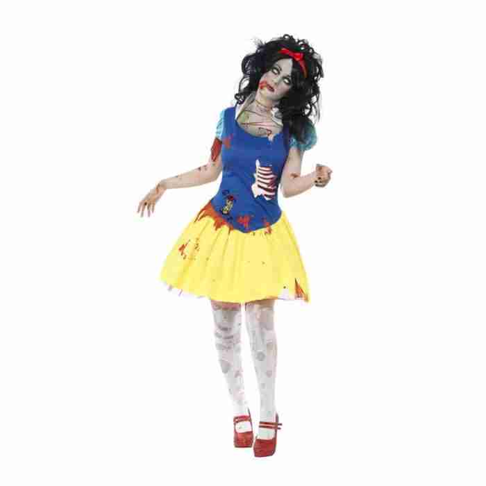 Faschingskostüm Damen Zombie Snow White Kostüm Halloween - carnivalstore.de