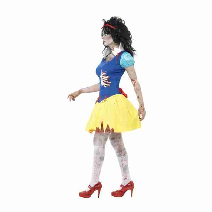 Damen Halloween Kostüm Zombie Snow White Details - carnivalstore.de